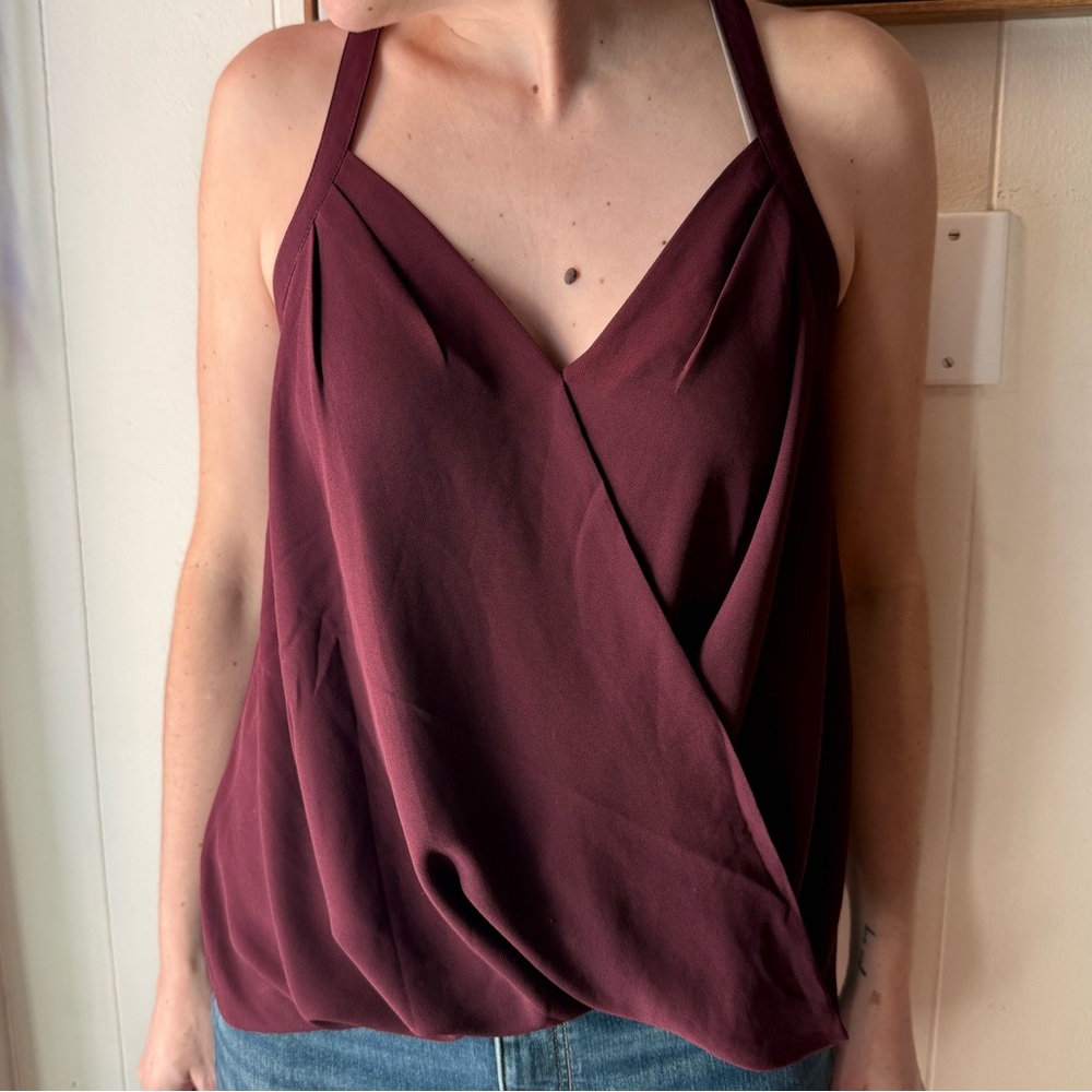 NWT DailyLook Burgundy Tank Top